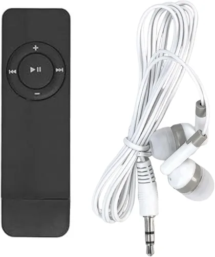 Vista 4 de Reproductor de MP3 USB, reproductor de MP3 digital sin pérdidas, sonido de alta fidelidad, reproductor de música MP3 con auriculares