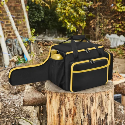 Vista 8 de SAIKA Funda para motosierra compatible con DEWALT 20V, para EGO, para Greenworks para CRAFTSMAN de 10/12 pulgadas, motosierra inalámbrica con bolsa