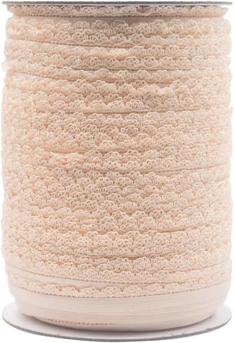 Vista 53 de Bristlegrass Picot Loop - Banda elástica para coser de 1/2 pulgada, 0.512 in, corona de carrete con volantes, cinta elástica para atar el cabello