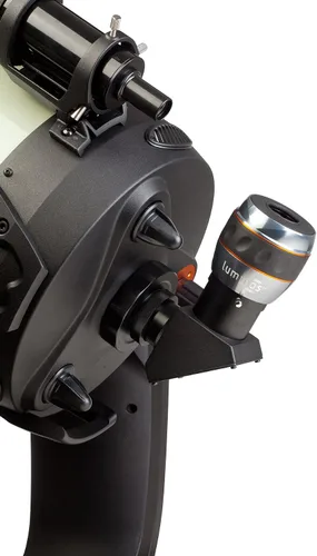 Vista 3 de Celestron 93434 Luminos Ocular de 0.906 in (plata/negro) y 93436 lente de Barlow luminoso de 2 pulgadas 2.5X (plata)