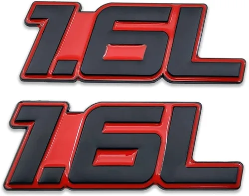 Vista 32 de 2 emblemas de metal con logotipo de 1.5 L de alta calidad 3D 1.5 insignias para guardabarros para puerta de automóvil, calcomanía de ala lateral