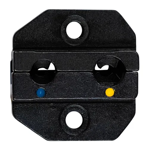 Vista 2 de Pro'sKit 902-332 - Engarzadora lunar para terminales de bandera aislados, tamaño AWG 12-10 y 14-16, multicolor