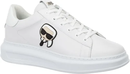 Vista 3 de Karl Lagerfeld Men Kikonik Kapri Sneakers Bianco