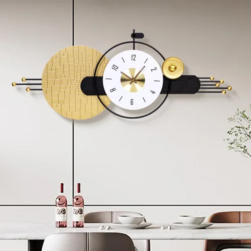 Vista 16 de Reloj de pared redondo de 10 pulgadas, funciona con pilas, de madera, de cuarzo, silencioso, decorativo, analógico, para apartamento, sala de estar