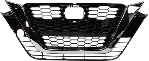 Vista 32 de Garage-Pro Conjunto de Parrilla Frontal para Nissan Frontier 1998-2000, Cáscara Cromada, Inserción Negra, Accesorios Nissan Frontier, NI1200183
