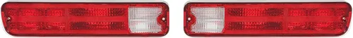 Vista 2 de KUAFU Lámpara de luz trasera compatible con Chevy Chevrolet El Camino Malibu GMC Caballero Station Wagon 1979-1987, luz trasera del lado