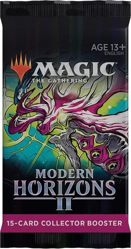Vista 2 de Magic: The Gathering Modern Horizons 2 - Paquete de refuerzo para coleccionista 15 cartas mágicas