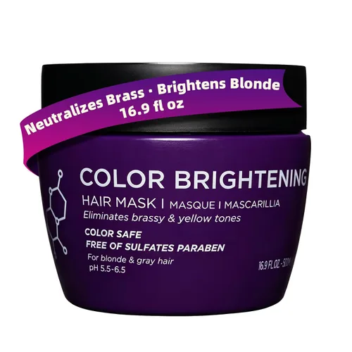 Vista 9 de Luseta Biotin - Mascarilla capilar de colágeno para cabello seco y dañado, 16.9 onzas, tratamiento fortalecimiento y engrosamiento, tratamiento