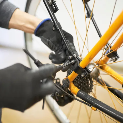 Vista 5 de HARFINGTON Llave hexagonal de bicicleta de 3 vías en forma de Y de 4/5/0.236 in, kit de llave hexagonal interna tipo Y, todo en uno, llave