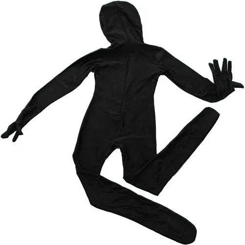 Vista 3 de Full Bodysuit Kids Lycra Spandex Zentai Suit Child Long Sleeve Unitards One Piece Dance Costume