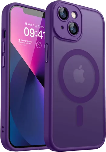 Vista 57 de CANSHN Funda magnética compatible con iPhone Air (6.5 pulgadas), mejorada [protección completa de la cámara] [compatible con Magsafe]
