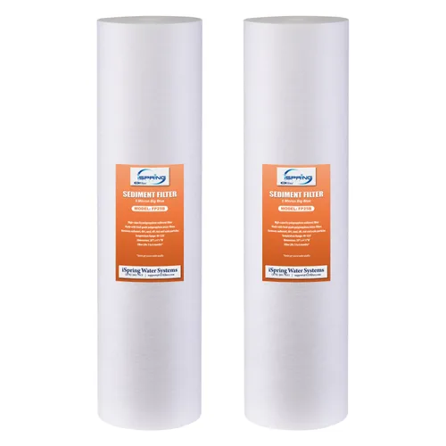 Vista 15 de iSpring Sistema de filtro de agua antiincrustante para toda la casa con filtros de agua de sedimentos, polifosfatos y bloques de carbono