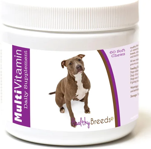 Vista 35 de Healthy Breeds Affenpinscher - Masticables blandos multivitamínicos, 60