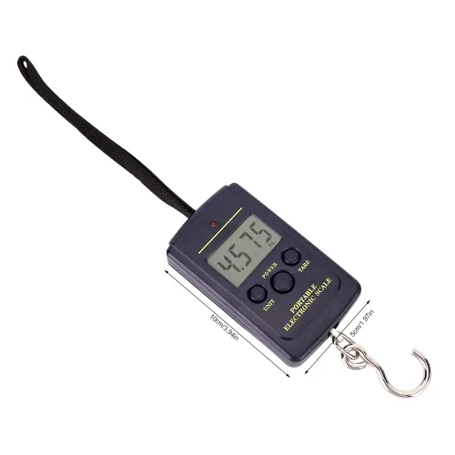 Vista 2 de Báscula con cerradura de precisión de 0.35 oz a 88.2 lbs, báscula de pesaje digital, con gancho para pesar herramienta de pesaje de medición