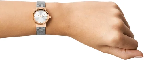 Vista 4 de Skagen Freja - Reloj de vestir de movimiento de cuarzo y acero inoxidable para mujer
