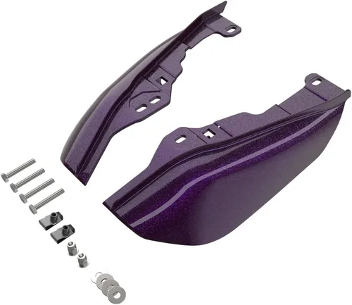 Vista 80 de Advanblack Deflectores de aire Road Glide de marco medio 2024 compatibles con Harley Touring Street Glide, Road King, Electra Glide, 2009-2025