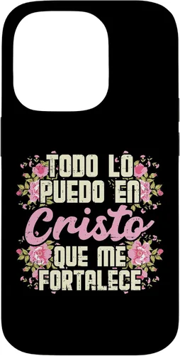 Vista 17 de Todo Lo Puedo En Cristo God Jesus - Funda de regalo cristiana para iPhone 17