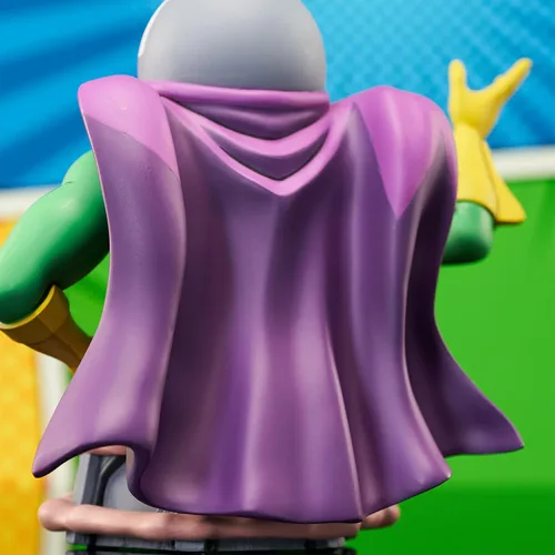 Vista 7 de Diamond Select Toys Marvel Animated: Mysterio - Busto de resina a escala 1:7, multicolor, 6 pulgadas