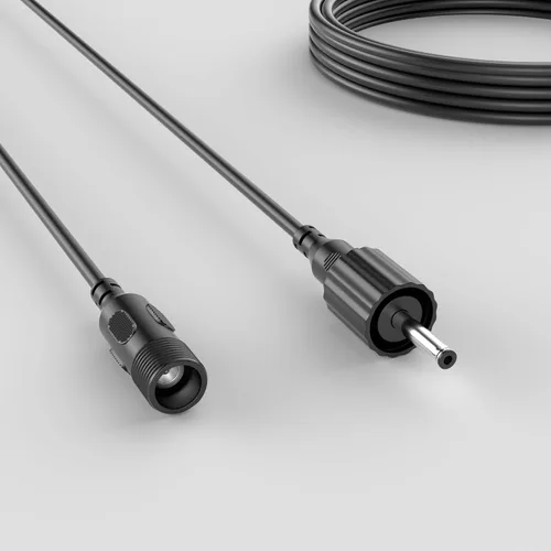 Vista 2 de Biling Cable de extensión para exteriores de 10 pies IP65 impermeable