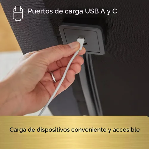 Vista 7 de Serta baselogic Base de Cama Ajustable Marco Nivel 3 - Twin XL - Ajustabilidad de Cabeza y Pie, Control Remoto Inalámbrico, Gravedad Cero y 3