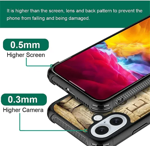 Vista 33 de Funda compatible con iPhone 15, diseño de elefantes africanos, diseño increíble a prueba de golpes, antiarañazos, carcasa trasera de policarbonato