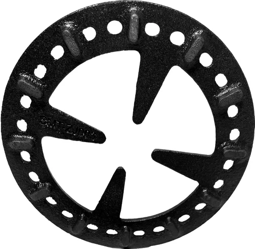 Vista 3 de Gas Stove Cast Iron Ring Reducer 5 inch for Coffee Pots, 2 Pack