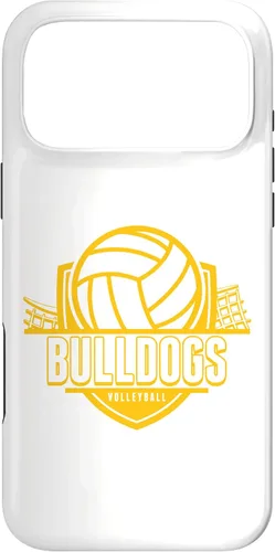 Vista 22 de Bulldogs Volleyball Back to School Spirit GY Case for iPhone 17