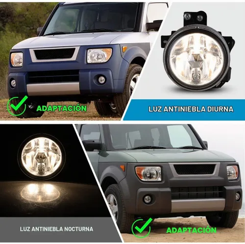Vista 5 de CPW Luces antiniebla aptas para Honda Element 2003-2006 para el lado