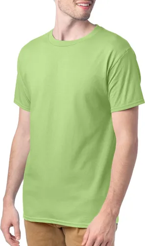 Vista 5 de Hanes ComfortSoft - Camiseta de manga corta para hombre (paquete de 4)