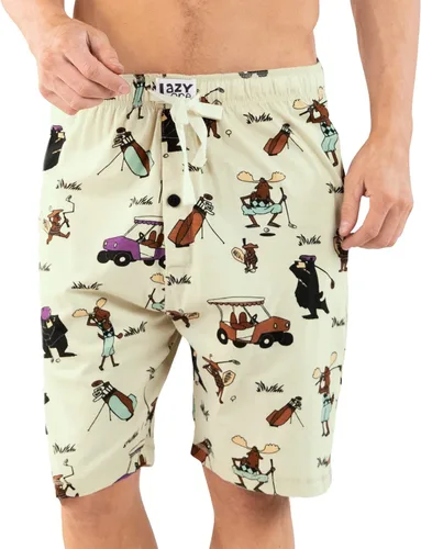 Vista 157 de Lazy One - Pantalones cortos de pijama para hombre, ropa de dormir
