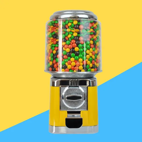 Vista 10 de Máquina expendedora de dulces Máquina expendedora de dulces para caramelos pequeños Dispensador automático de dulces Máquina expendedora Azul