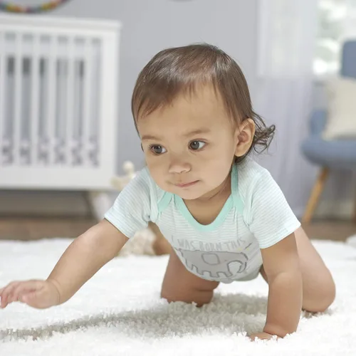 Vista 8 de Gerber - Conjunto de 5 mamelucos para niña bebé