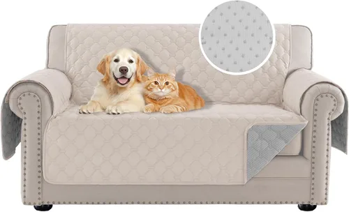 Vista 25 de Funda para Silla Cubierta para Silla Resistente al Agua Cubierta para Sofá Cubierta para Silla Lavable Respaldo de Goma Antideslizante Protector