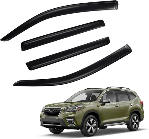 Vista 65 de Protectores de lluvia compatibles con modelos Trailblazer/GMC Envoy 2002-2009 para 5 pasajeros, visera de ventana lateral, deflector de viento
