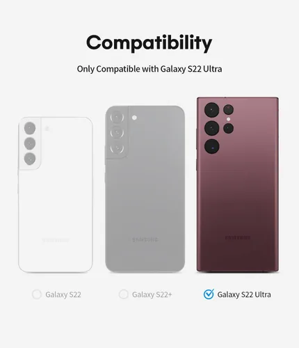 Vista 6 de GOOSPERY Cartera transparente diseñada para Galaxy S22 Ultra, delgada, fácil de usar con capacidad para 2 tarjetas, funda protectora de TPU suave