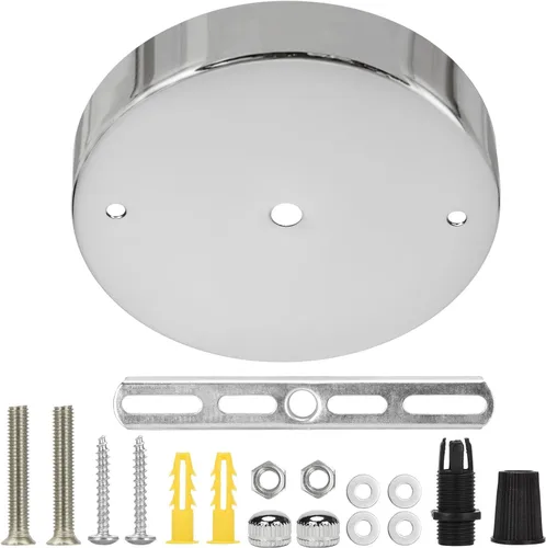 Vista 12 de Sangle Sopffy - Kit de toldo de luz colgante, kit de toldo de iluminación de techo de 5 1/8 pulgadas con todos los accesorios de montaje, cubierta