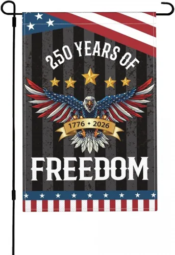 Vista 9 de Bandera de Estados Unidos de 250 años – 3 x 5 pies, banderas de 250 aniversario de Estados Unidos 1776-2026 – Bandera de Estados Unidos con ojales