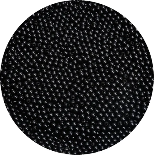 Vista 77 de BONNY BOXX 2000 piezas 4 mm cuentas redondas de acrílico de zafiro suave, bolas de plástico de chicle de burbujas, cuentas gruesas de bolas