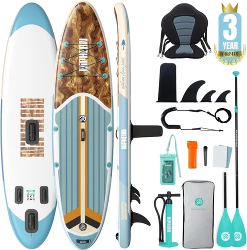 Vista 35 de Niphean Inflatable Stand Up Paddle Board with SUP Accessories