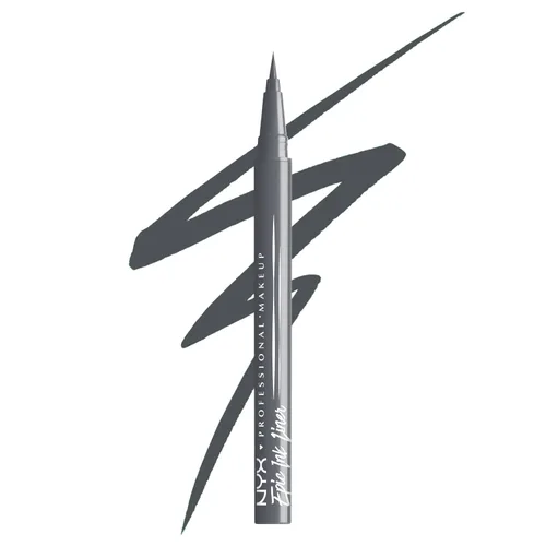 Vista 13 de NYX PROFESSIONAL MAKEUP Epic Ink Liner, delineador líquido impermeable, negro, fórmula vegana