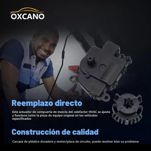 Vista 5 de Actuador de puerta de mezcla de calentador HVAC con engranaje 68224186AA 604-057 compatible con Jeep Grand Cherokee 2014-2021 Grand Cherokee WK 2022