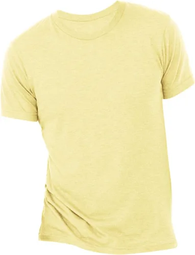 Vista 10 de BELLA+CANVAS Camiseta de cuello redondo para hombre mezcla triple oliva