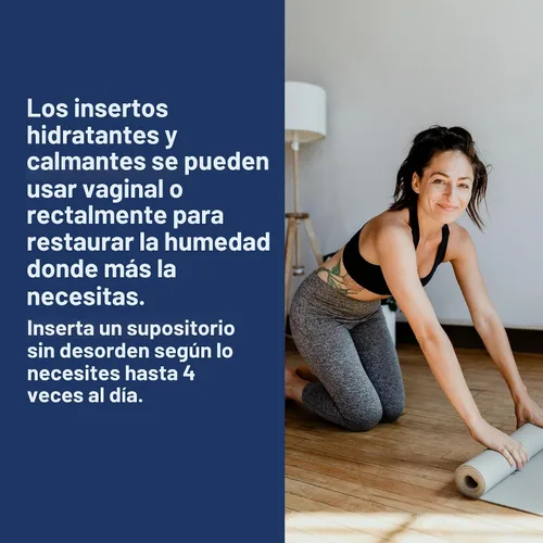 Vista 5 de Carlson - Supositorios Key-E, 30 UI de vitamina E, lubrica áreas secas, tratamiento para mujeres y hombres, vaginal y rectal, 24