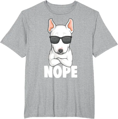 Vista 82 de Camiseta de perro Bull Terrier para niños y mujeres, Negro
