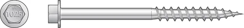 Vista 3 de Simpson Strong-Tie SD10212R500 - Tornillos de conector SD de accionamiento fuerte #10 x 2-1/2 pulgadas, cabeza hexagonal de 1/4 pulgadas