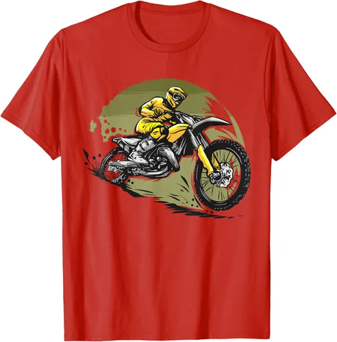 Vista 92 de Camiseta de motocross Supermotard Enduro, Negro, S