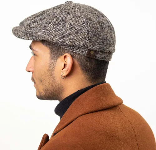 Vista 3 de Stetson Hatteras Donegal Tweed Gorra MujerHombres