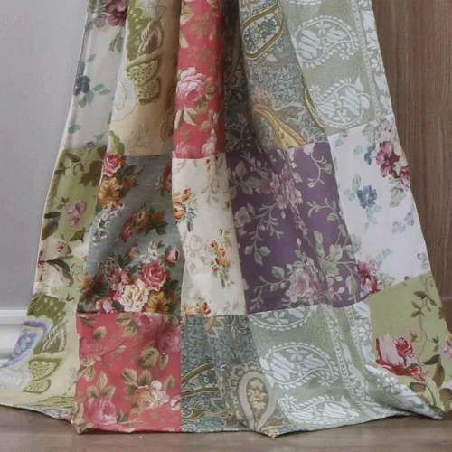 Vista 5 de Greenland Home Par de paneles de patchwork Blooming Prairie 42 x 84