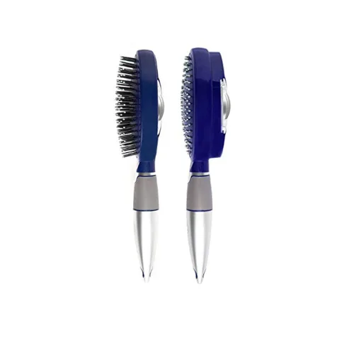 Vista 6 de Cepillo para limpiar el cabello, desenreda, cepilla o peina fácilmente, cepillo retráctil para cabello seco o húmedo, niños y adultos por Qwik