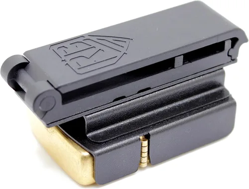 Vista 2 de Funda para encendedor compatible con ZIPPO, tamaño universal de cinturón y clip giratorio para cinturón
